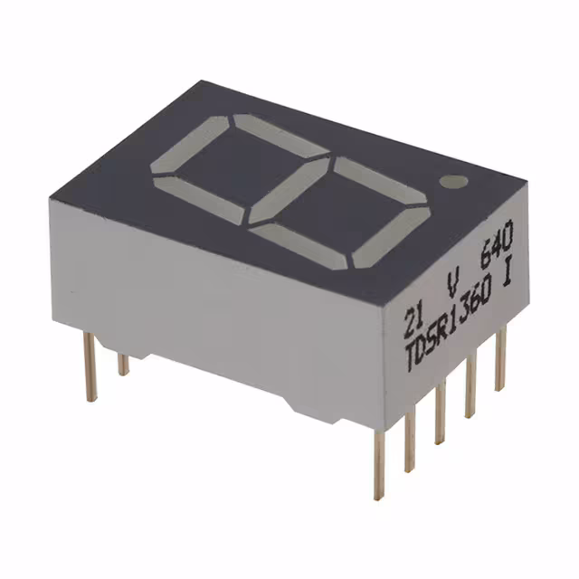 TDSR1360 Vishay Semiconductor Opto Division  Display Modules - LED Character and Numeric
